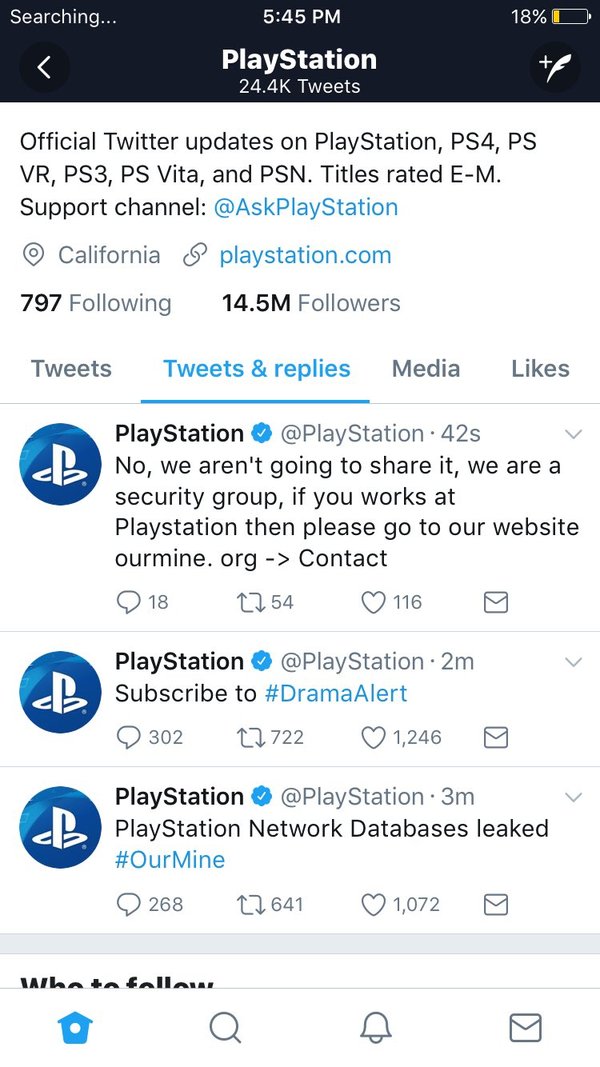 PlayStation Twitter and Facebook accounts hacked, data leaked - Playstation, Twitter, Facebook, Breaking into, Longpost, Sony