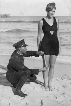 How I see the moderation of posts about swimwear - Swimsuit, Last century, Moderation