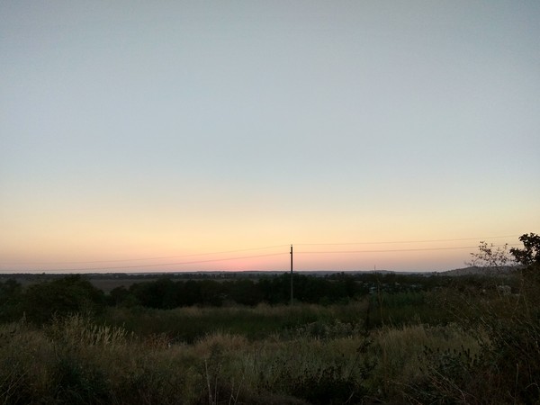 Twilight in the Stavropol Territory - My, dust, My, The photo