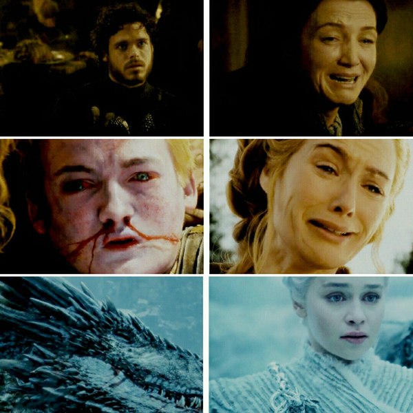 The reaction of mothers to the death of children. - Game of Thrones, Spoiler