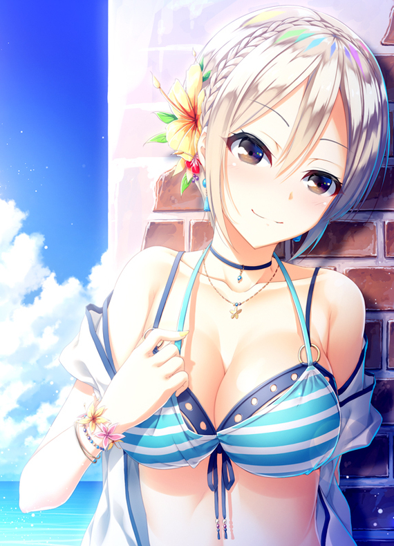 Anime Art - Anime art, Anime, Idolmaster Cinderella Girls, Shiomi shuuko