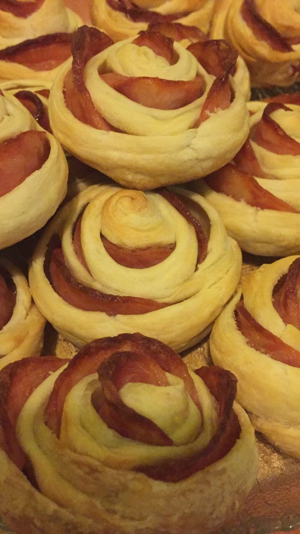 roses for men - Recipe, My, Bakery products