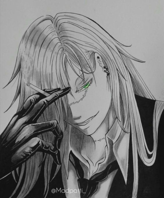 Undertaker Anime Art, Kuroshitsuji, , , 