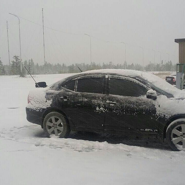 Winter Is Coming! Yakutia August 26, 2017 - Yakutia, Aikhal, , The winter is coming, The photo, Longpost