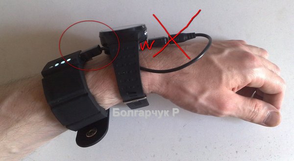 Powerbank bracelet + smart watch - My, , Powerbank, Battery, Smart watch, , , Longpost
