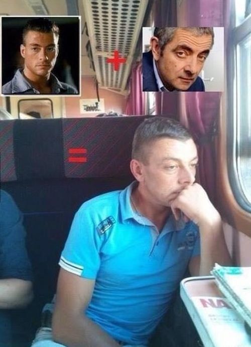 Doubles of famous people that can be seen in public transport - , Doubles, , , , Longpost