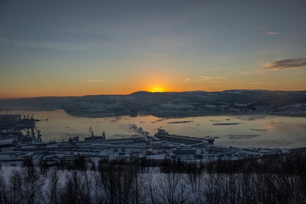 Arctic Circle, almost always winter. - My, Winter, The winter is coming, Snow, Hills, Murmansk, Kola Bay, Kola Peninsula, Canon, Longpost