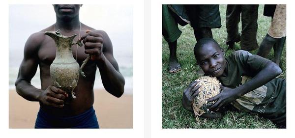 Дворовый футбол в Африке Африка, Футбол, Длиннопост