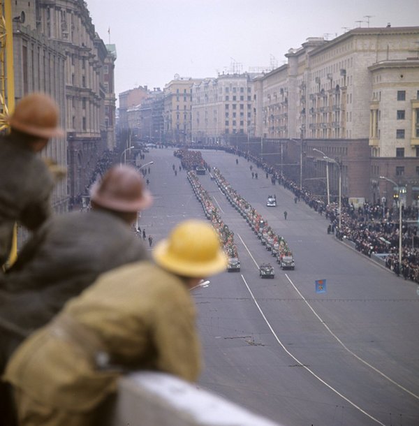 Burial ceremony for the remains of the Unknown Soldier in Moscow, 1966 - Moscow, Russia, the USSR, The Great Patriotic War, Everlasting memory