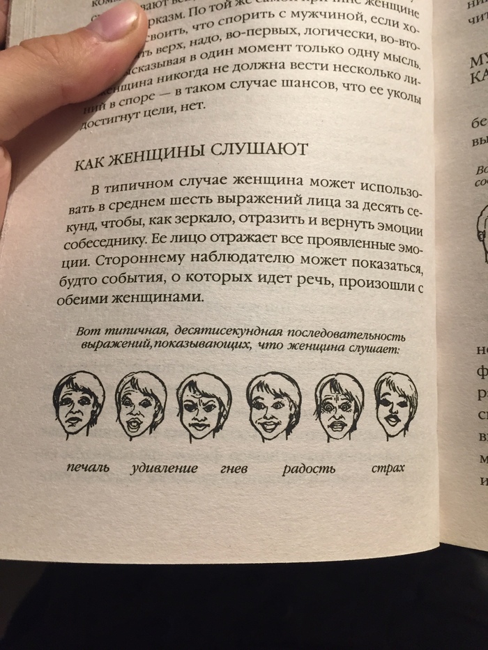 Здесь прекрасно все... - Моё, Психология, Книги, Как заставить мужчину слушать, А женщину молчать, Длиннопост, Тег