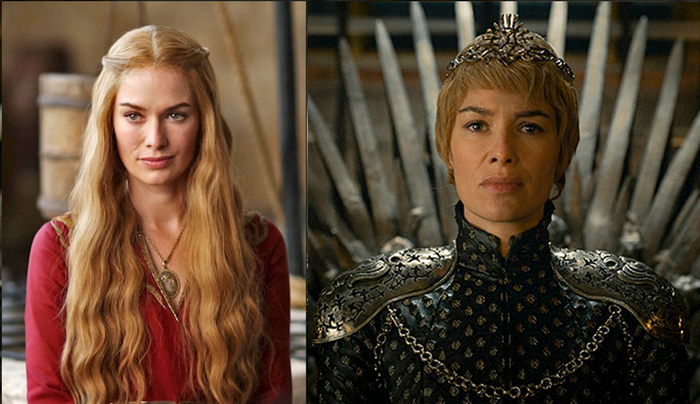 It's funny how the actors of Game of Thrones have changed! - Game of Thrones, Serials, Comparison, Time is running out, Longpost
