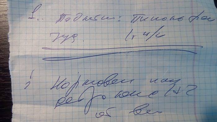 My grandmother had a doctor. I left the recipe. Who will decipher what he wrote - + 10 to karma. And yes, doctors, how do you understand each other? - My, Doctors, Recipe, Doctor's handwriting, The medicine