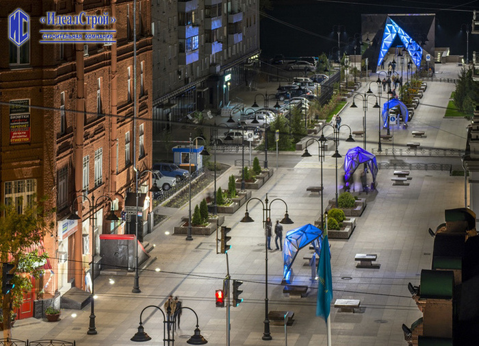 Sights of Omsk: Chokan Valikhanov Street after reconstruction - To live in Russia, Omsk, , Longpost