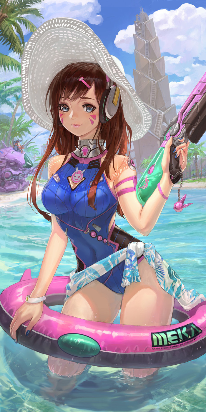 Love D.va Overwatch, Dva, 