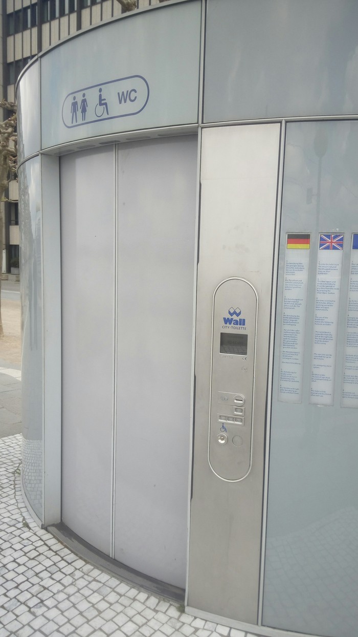 Public toilet in Germany - Toilet, Toilet humor, Longpost, Germany