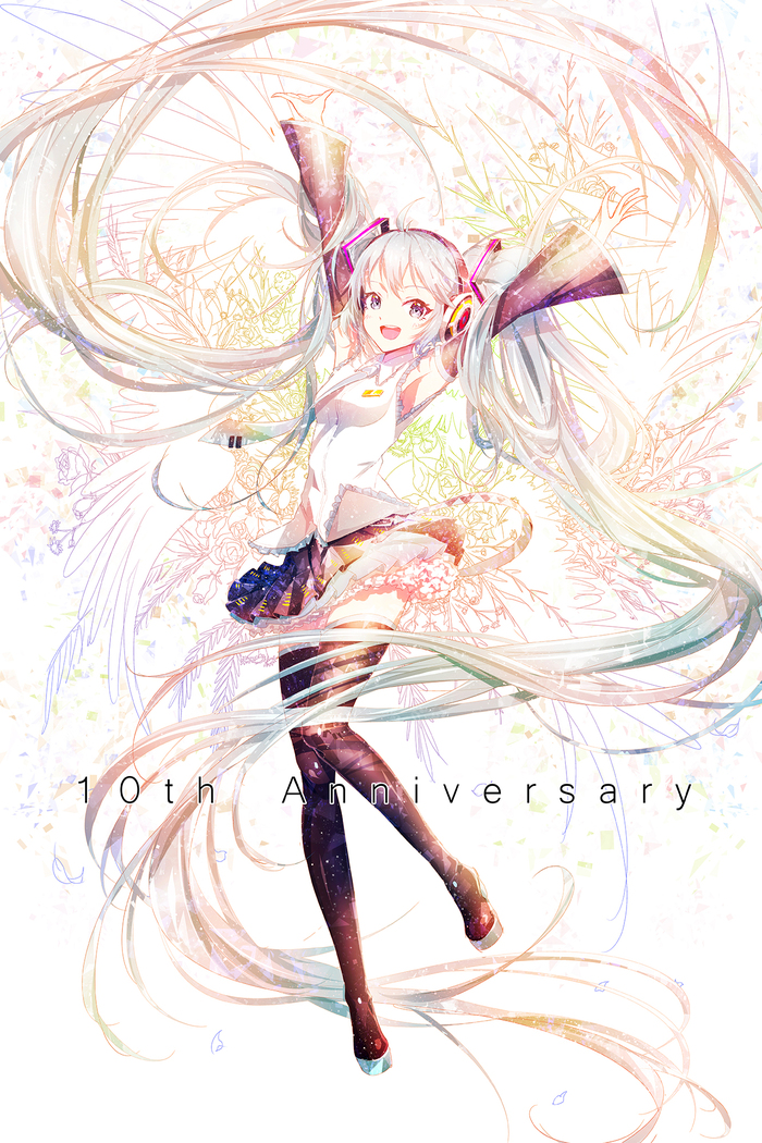 Anniversary - Anime, Anime art, Vocaloid, Not anime, Hatsune Miku