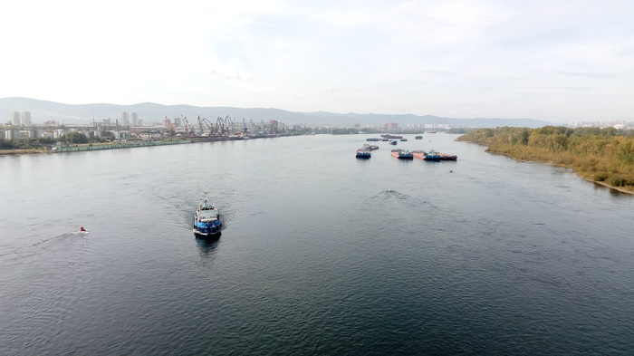 Navigation in full swing - My, Yenisei, Motor ship