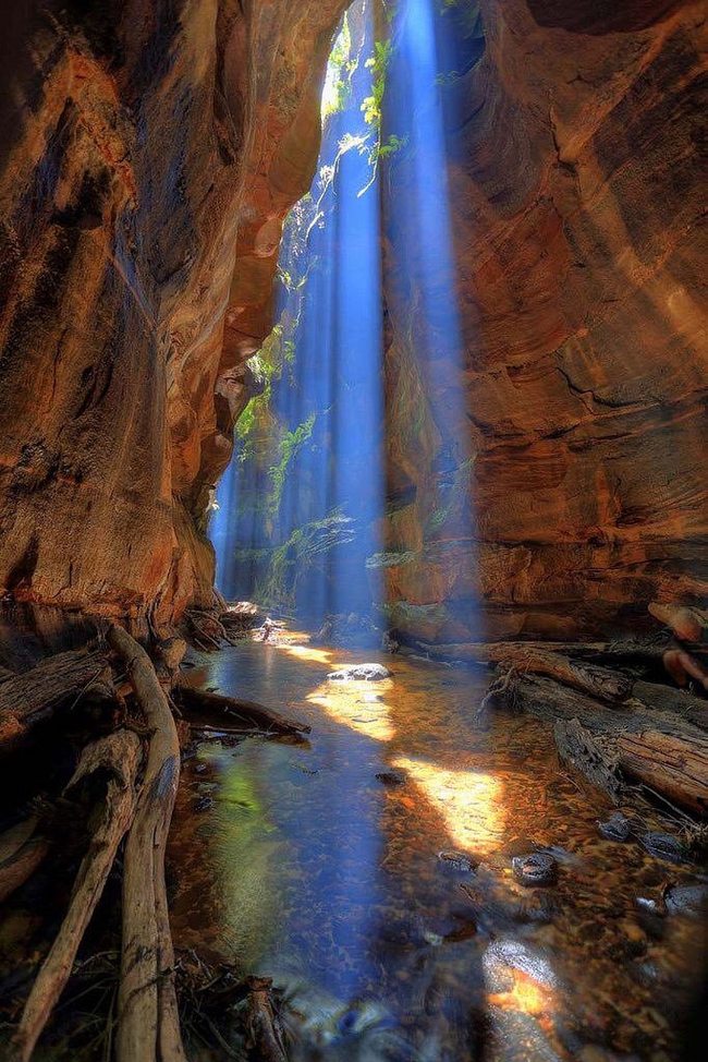 Great shot - Water, Canyon, A ray of light