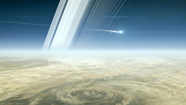 Перед смертью зонд Cassini раскрыл возраст колец Сатурна - Кассини, Зонд, Космос, Длиннопост, Интересное