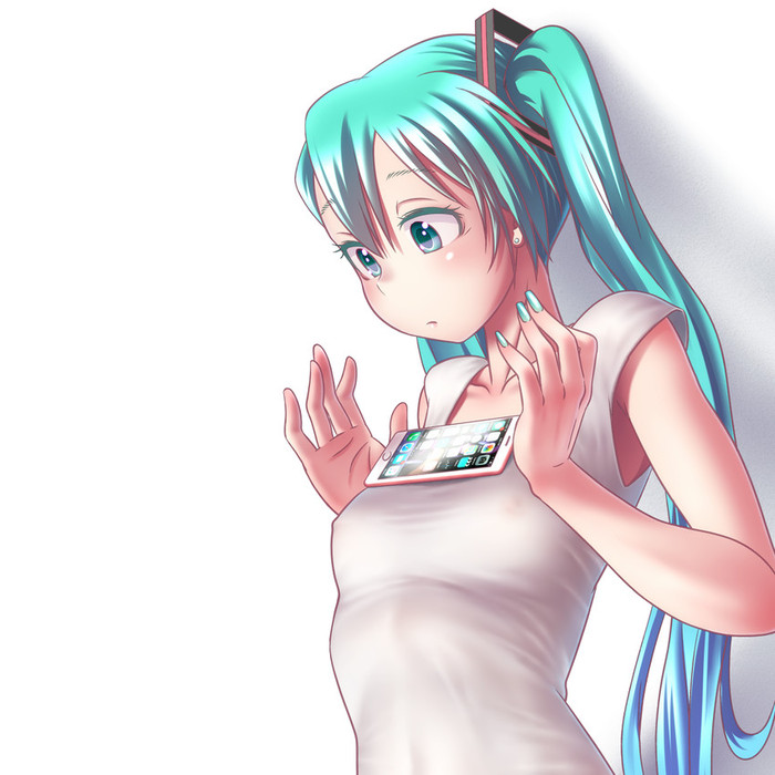 Anime Art - Anime, Anime art, Vocaloid, Hatsune Miku, Wokada