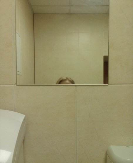 Selfie - My, Toilet, Selfie, Small stature, Saint Petersburg, Hostel