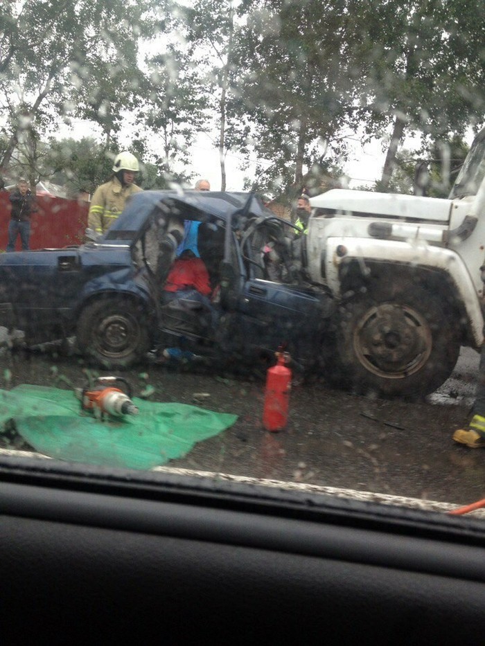 And again an accident - My, AvtoVAZ, Road accident, Death, Arkhangelsk, Longpost