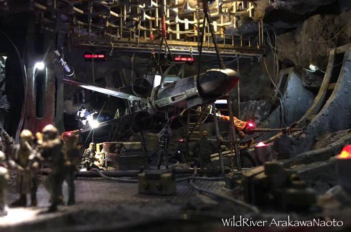 WildRiver Arakawa Naoto - , , Star Wars, Stand modeling, Diorama, The photo, Longpost