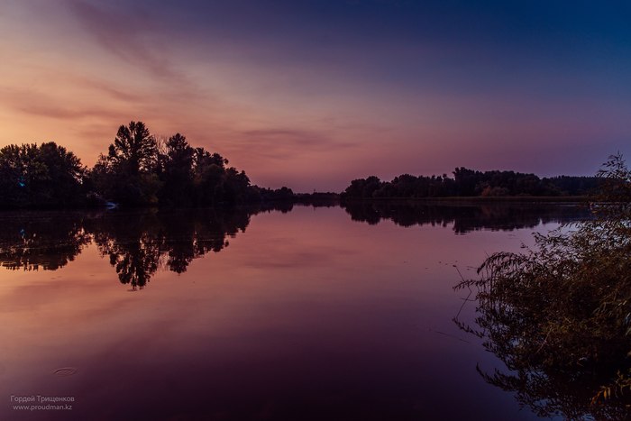 Zakatnoye - My, Sunset, Uralsk, Kazakhstan, The photo, Landscape, Nature