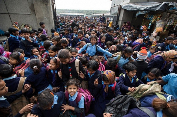 September 1 in different countries. - School, 11 September, Children, Students, Road, Country, Longpost