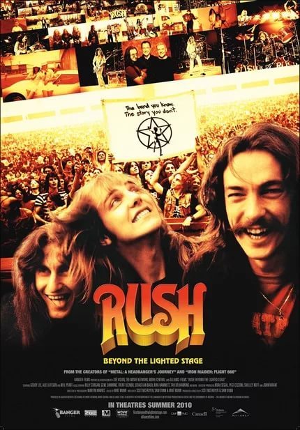 Rush: Behind the Scenes (Rush: Beyond the Lighted Stage) - Documentary, Music, Musicians, I advise you to look, Rock, Rush, Longpost, Video