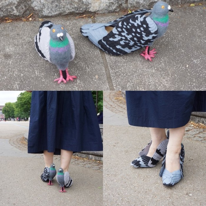 Birds, feet and dior - Shoes, Longpost, Tags are clearly not mine, Fashion what are you doing, Pigeon