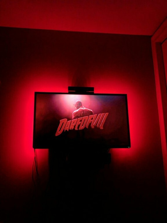 Daredevil series on LED TV - Serials, beauty, Daredevil