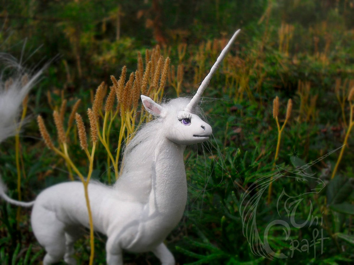 The Last unicorn - My, The Last unicorn, Needlework without process, Handmade, Unicorn, Longpost, 
