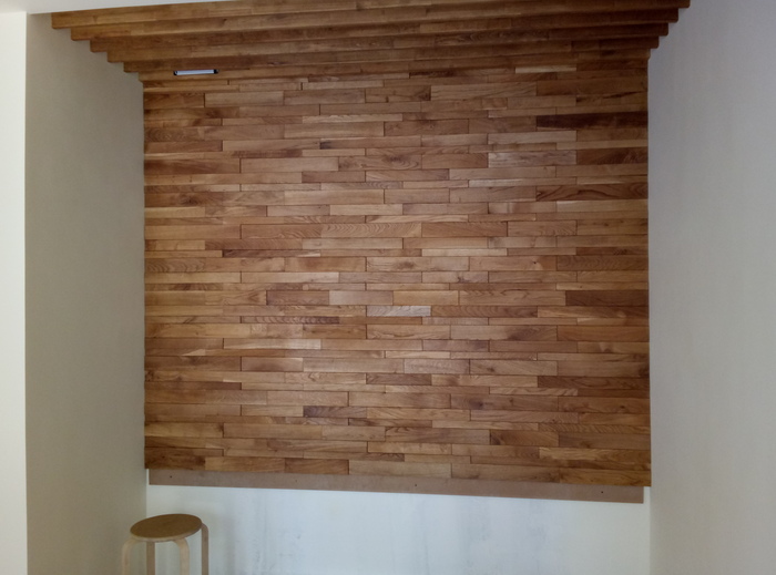 What do you say? How do you like this 3d solid oak panel - My, Panel, Oak, Moscow
