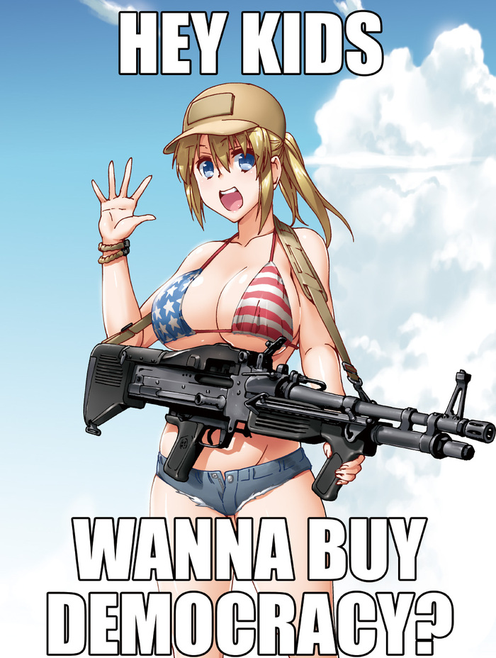 Anime democracy. Anime Art, , , Anime Military