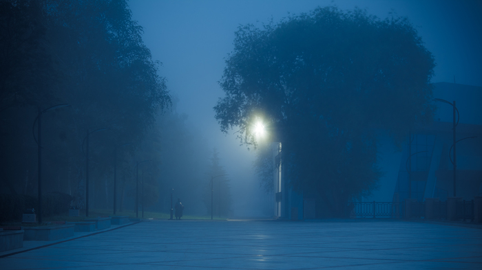 Foggy morning - My, Canon 1200d, Fog, Nizhny Tagil, 18-55 kit, Morning, The photo, My