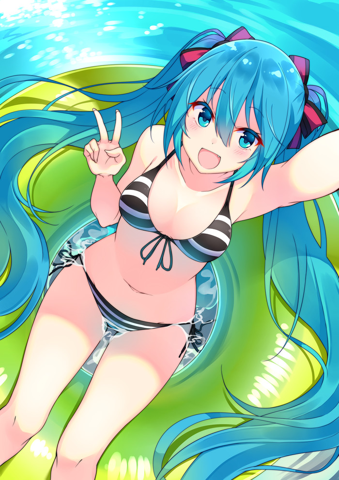 Hatsune Miku - Anime, Anime art, Vocaloid, Not anime, Hatsune Miku