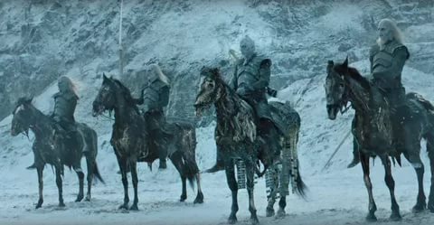 A couple-a-pair-we parade in our lifetime ... - Game of Thrones, Humor, , , , White walkers