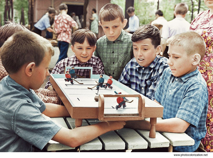 My coloration - My, Colorization, Photoshop, the USSR, Childhood, Board games