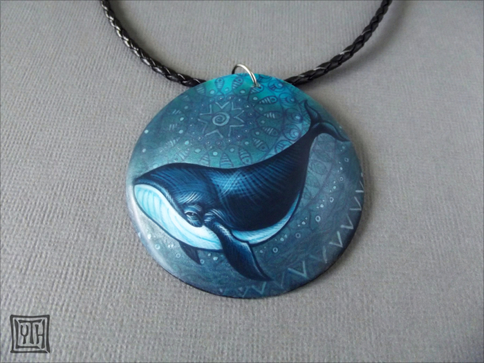 My miniatures are some whales - Longpost, Artist, Killer whale, Whale, Needlework without process, Miniature, Painting, Decoration, My