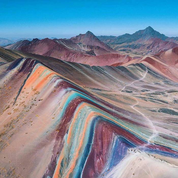 Rainbow Mountains in Peru - Nature, The mountains, beauty, The photo, Rainbow Mountains, Peru, Travels, Longpost
