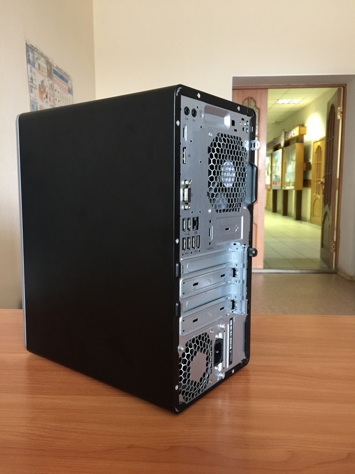 HP ProDesk 400 G4, корпус Microtower.Маленький зверёк. | Пикабу