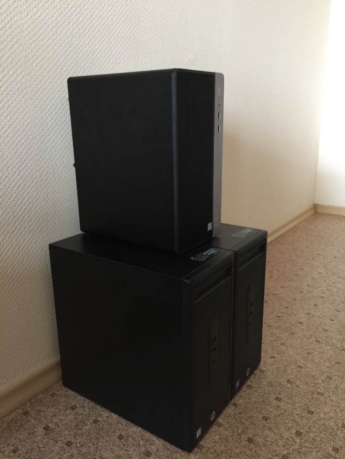 HP ProDesk 400 G4, корпус Microtower.Маленький зверёк. | Пикабу