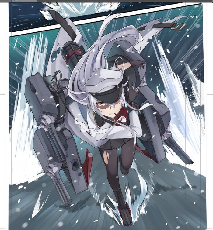 Gangut , Kantai Collection, Gangut, Anime Art