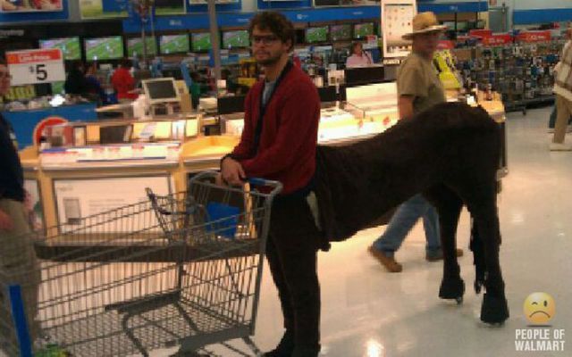 Oh those Walmart shoppers! part 2 - Walmart, Strange people, Images, Longpost