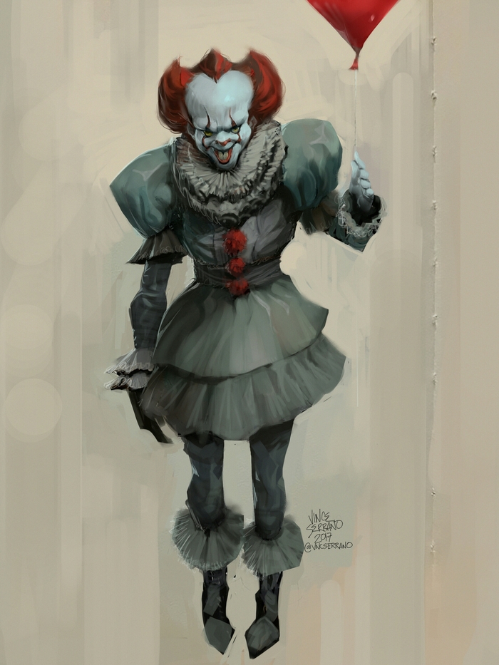 It (art) - Art, It, Stephen King, Longpost