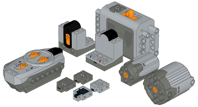 История lego technic (2001-2008) - Моё, LEGO, LEGO technic, Игрушки, История, Гифка, Длиннопост