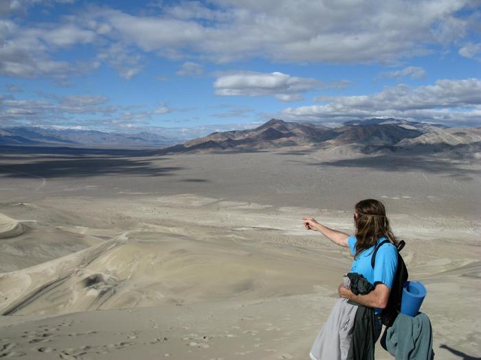 Journey to Death Valley - My, Travels, Death Valley, Dunes