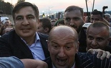 One is better than the other - My, Mikhail Saakashvili, , , Madness, Politics, Sight, Expression