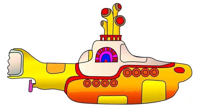 What to do if you urgently need a yellow submarine? - My, My, Needlework with process, Yellow, A boat, Longpost